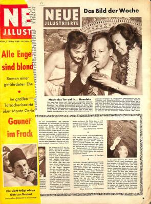 Neue Illustrierte 7 Marz 1959 - Prinz Alexander, Prinzessin Maria NDR84967 - 1