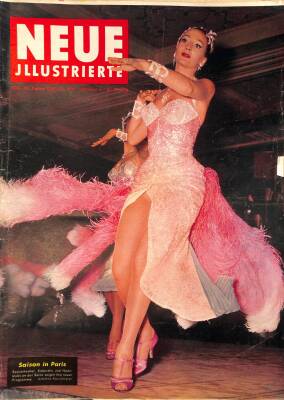 Neue Illustrierte Magazine 25 January 1958 - Gloria-Ball, Lucile Wheeler NDR85499 - 1