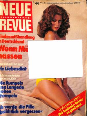 NEUE ILLUSTRİERTE Nr. 44 25 Oktober 1976 - Franca Gonella , George Best NDR84058 - 1