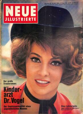 Neue Illustrierte Number 38 17 Sept 1961 - Kinderarzt Dr. Vogel, Gina Lollobrigida NDR86018 - 1