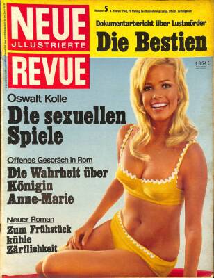 Neue Illustrierte Revue 4 February 1968 - Oswalt Kolle, Anne Marie NDR85496 - 1