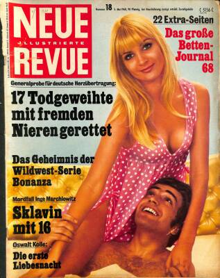 Neue Jllustrierte Revue Nr 18 5 Mai 1968 - David Cameron, Jordan Christopher NDR83961 - 1