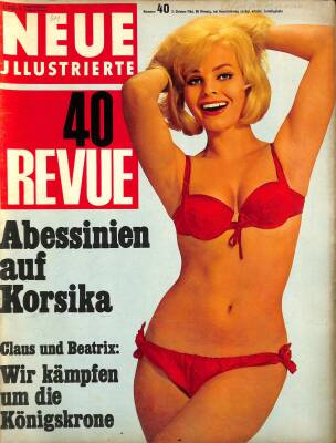 Neue Jllustrierte Revue Nr 40 2 October 1966 - Kommandat Peter Wiedersheim, Prinz Claus NDR83962 - 1