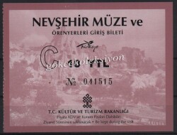 Nevşehir Müze Ve Örenyerleri Giriş Bileti PYB2907 - 1