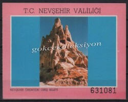 Nevşehir Valiliği Örenyeri Giriş Bileti PYB2923 - 1