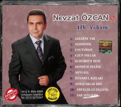 Nevzat Özcan - İlk Aşkım CD Müzik *Sıfır Ürün* CD2846 - 8