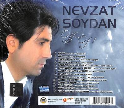 Nevzat Soydan - Öff Öf (Sıfır Ürün) CD Müzik CD1954 - 2