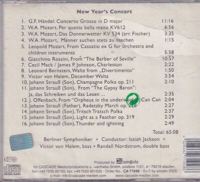 New Years Concert (Sıfır Ürün) CD Müzik CD871 - 6