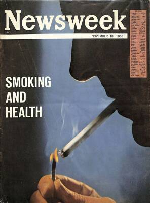 Newsweek 18 November 1963 - Smoking And Health, Churchill, Borchgrave, Christopher NDR84680 - 1