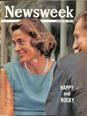 Newsweek 26 August 1963 - Happy And Rocky, Underhill, Tuohy, James Meredith, James Hood NDR84677 - 1