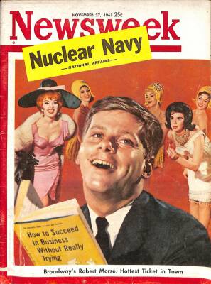 Newsweek 27 November 1961 - Nuclear Navy, Robert Morse, Henry Hazlitt, Raymond Moley, Kenneth Crawford NDR84687 - 1