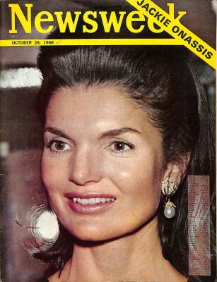 Newsweek 28 October 1968 - Jackie Onassis, Pete Axthelm, Johnathan Rodgers, Peter Janssen NDR84696 - 1