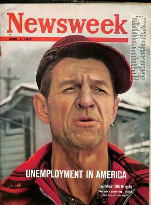 Newsweek April 1 1963 - Walter Lippmann, Kennedy, Eldon Griffiths NDR84569 - 1