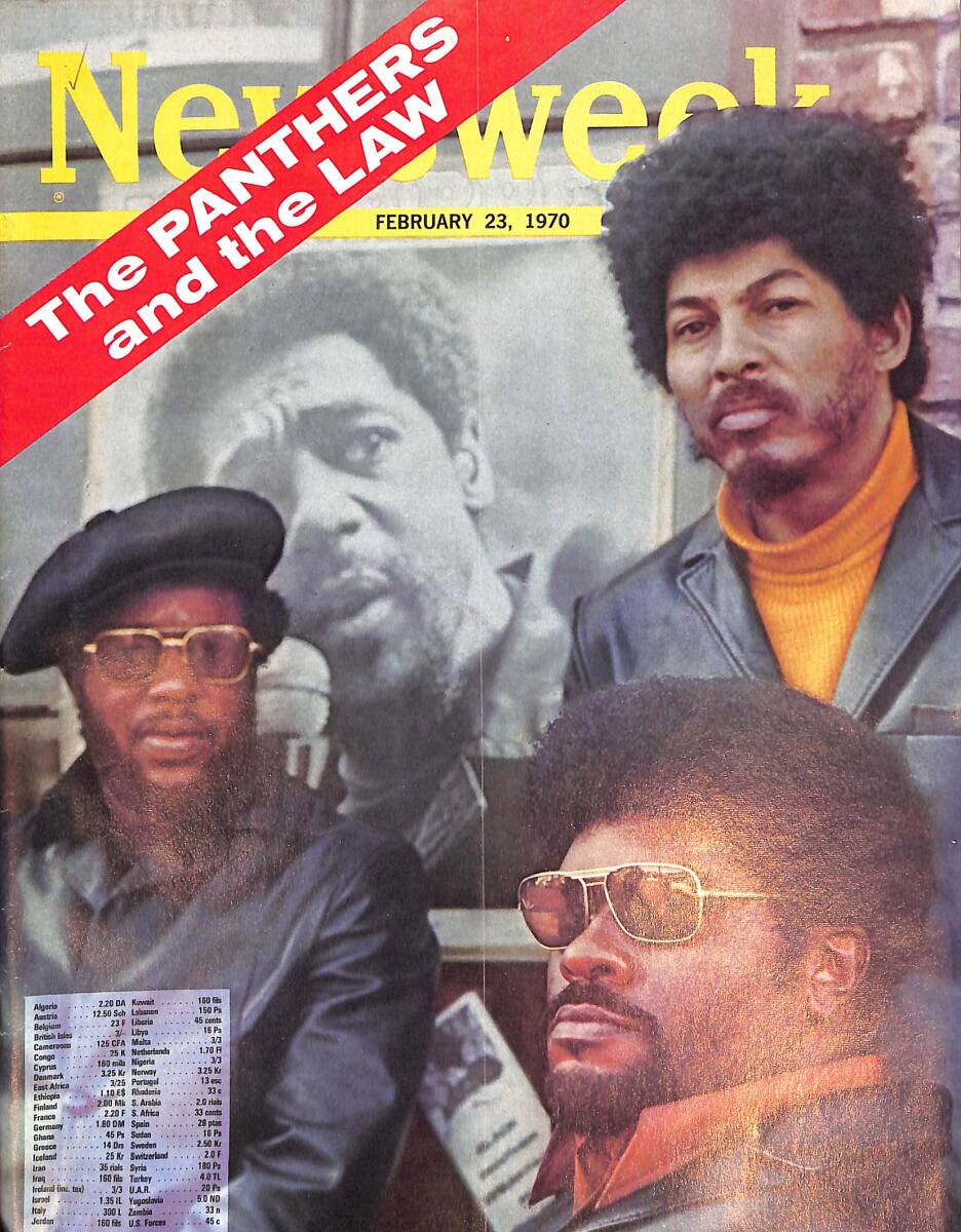 Newsweek Magazine 23 February 1970 - The Panthers and the Law, Earle G. Wheeler NDR88199 - 1