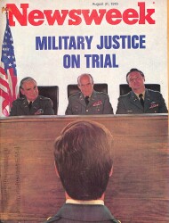 Newsweek Magazine 31 August 1970 - Military Justice On Trial, President Nixon NDR88195 - 1