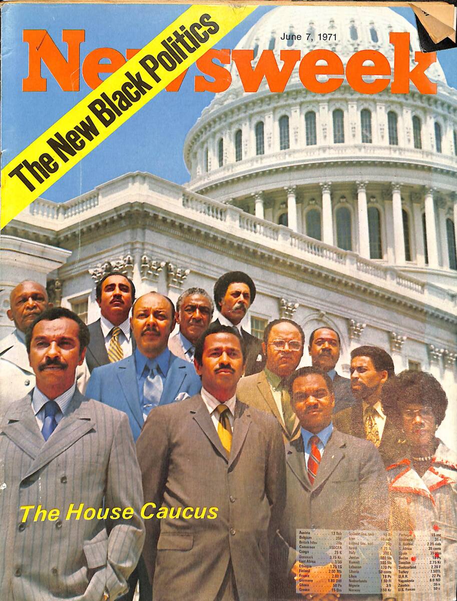 Newsweek Magazine June 7, 1971 - The House Caucus, Black Panthers in New Haven, Larry L. King NDR88679 - 1