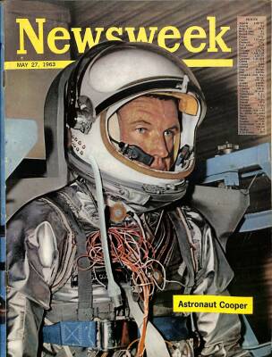 Newsweek May 27 1963 - Astronaut Cooper, Bruce Catton, Cadet Kelly And Mary Margaret NDR84577 - 1