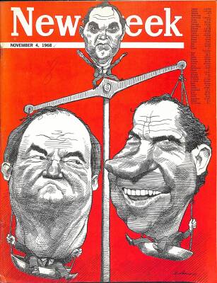 Newsweek November 4 1968 - Cardinal Cushing, Lynda Bird Robb, Randy Paar NDR84598 - 1