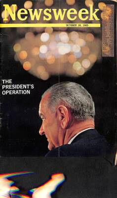 Newsweek October 18 1965 - President Johnson And Lady Bird NDR84578 - 1