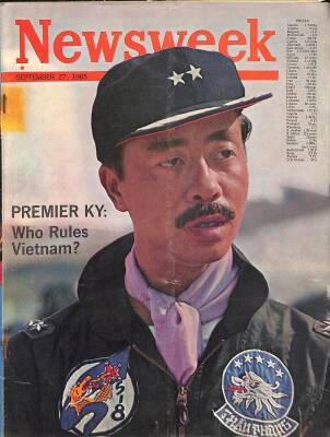 Newsweek September 27 1965 - Premier KY, Alphands And Lucet,Lady Bird With Madame Chiang NDR84596 - 1