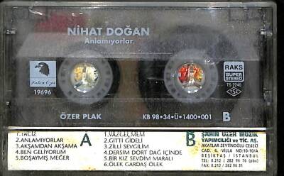 Nihat Doğan *Anlamıyorlar * Kaset KST15440 - 2