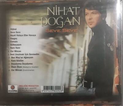 Nihat Doğan - Seve Seve (Sıfır Ürün) CD Müzik CD2500 - 2