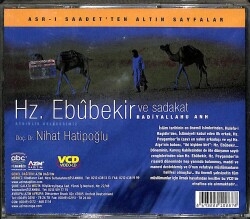 Nihat Hatipoğlu - Asrı Saadetten Altın Sayfalar - Hz Ebubekir Ve Sadakat VCD (108.5) VCD24835 - 2