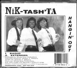 Nik Tash`ta *Hangin Out* ( İkinci El ) CD Müzik CD1686 - 2