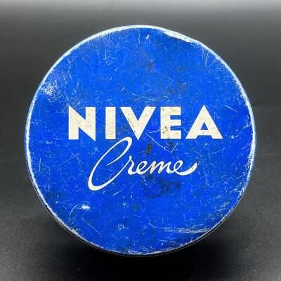 Nivea Creme Eski Boş Teneke Kutu AOB3075 - 1