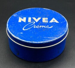 Nivea Creme Eski Boş Teneke Kutu AOB3075 - 3