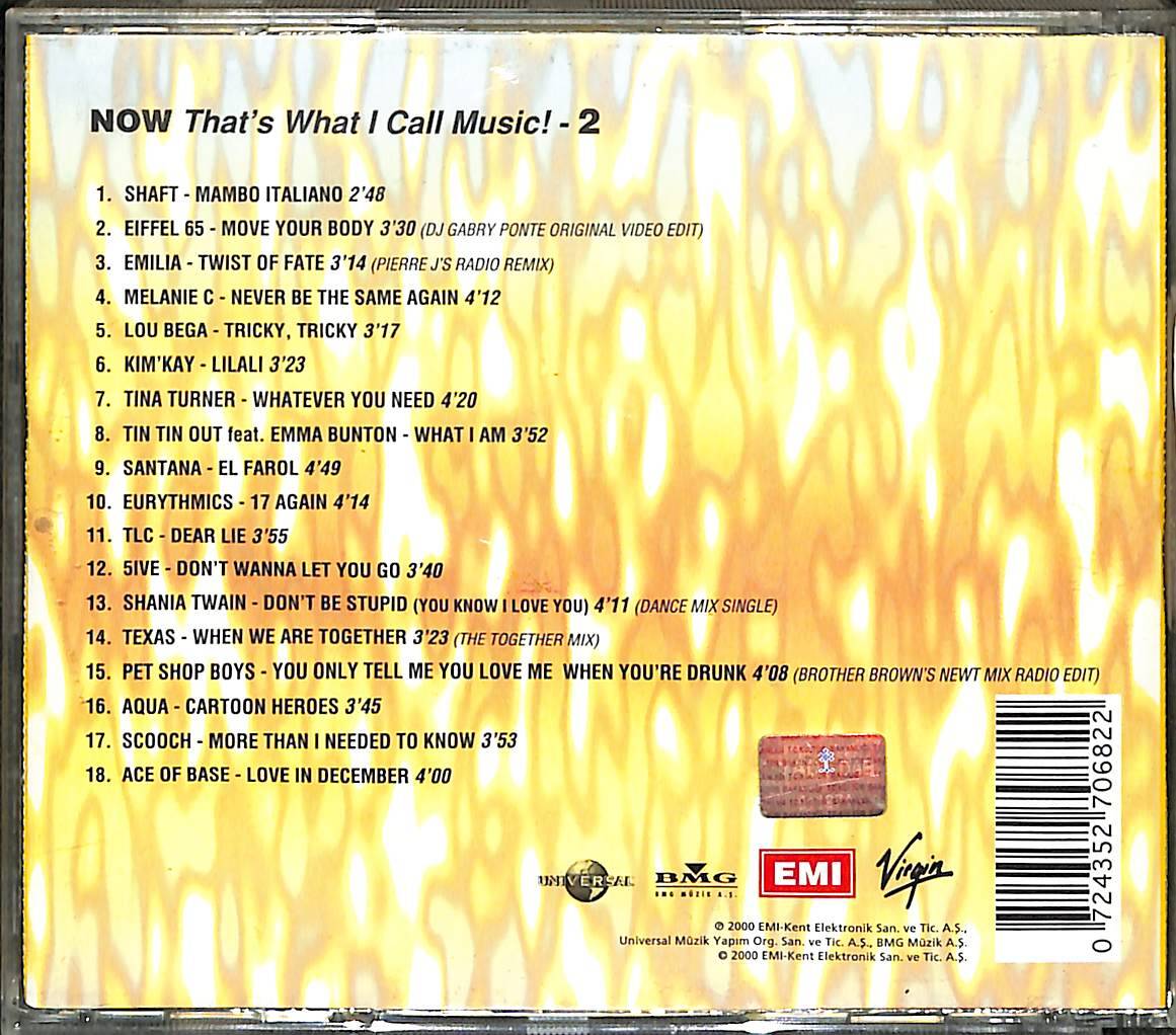 Now 2 - That's What I Call Music - CD Müzik CD3324 - 2