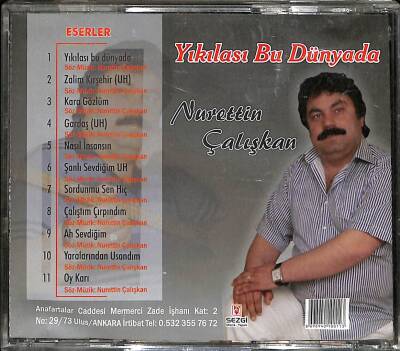 Nurettin Çalışkan *Yıkılası Bu Dünyada* ( İkinci El ) CD Müzik CD1999 - 2