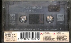 Nuri Sesigüzel - Aşık Oldum Kaset (İkinci El) KST26526 - 2