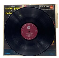 Offenbach Khachaturian- Boston Pops Orchestra, Arthur Fiedler ‎– Gaîté Parisienne Gayne Ballet Suite LP ‎(1010) PLK11430 - 2