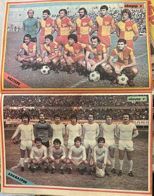 Olayspor Dergisi 14 Kasım 1978 - Göztepe-Adanaspor Oyuncu Kadrosu Afişi - Fenerbahçe Ağır Çekim Gibiydi GZ127383 - 2