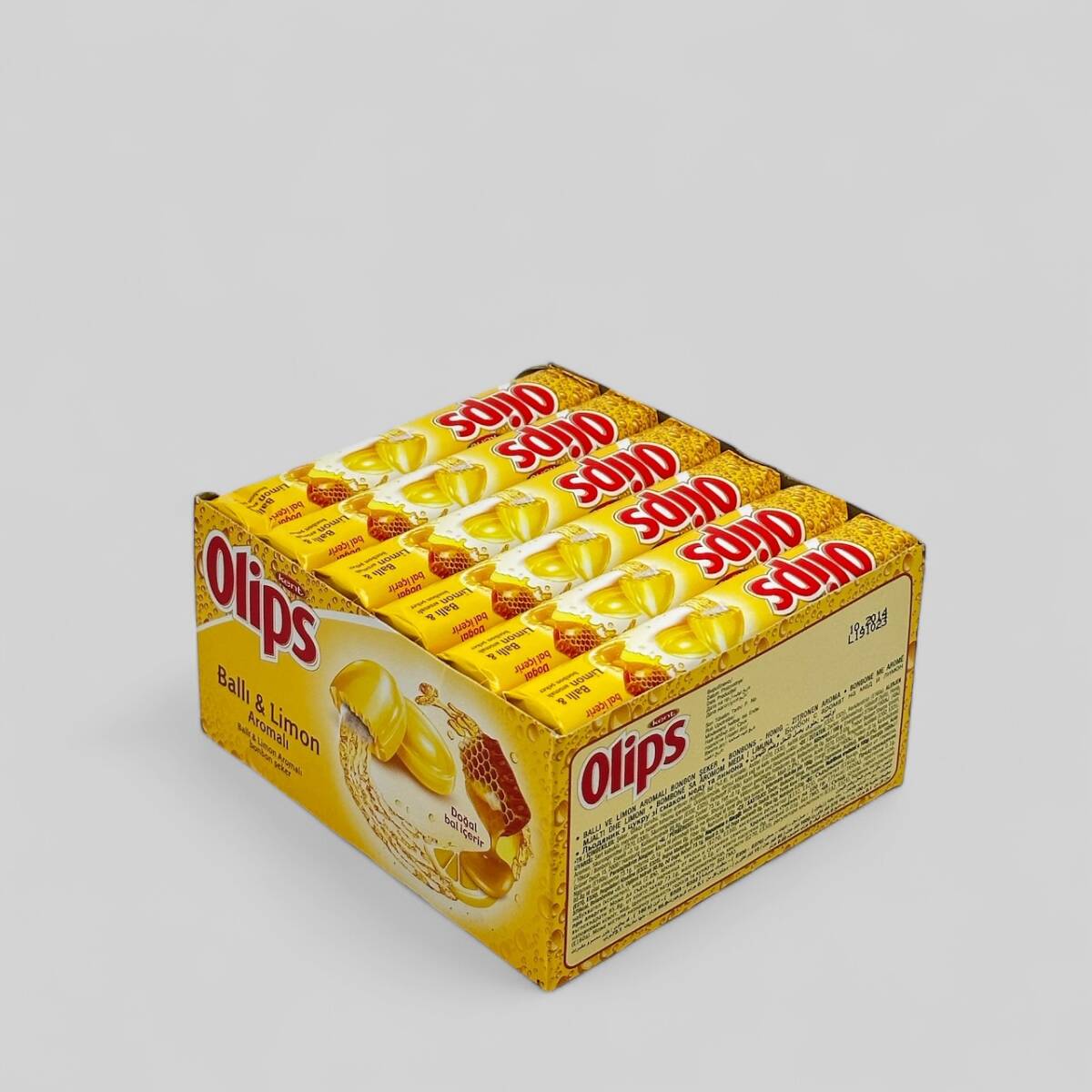 Olips (Kent) Ballı Limon Aromalı Bonbon Şeker AOB4336 - 5