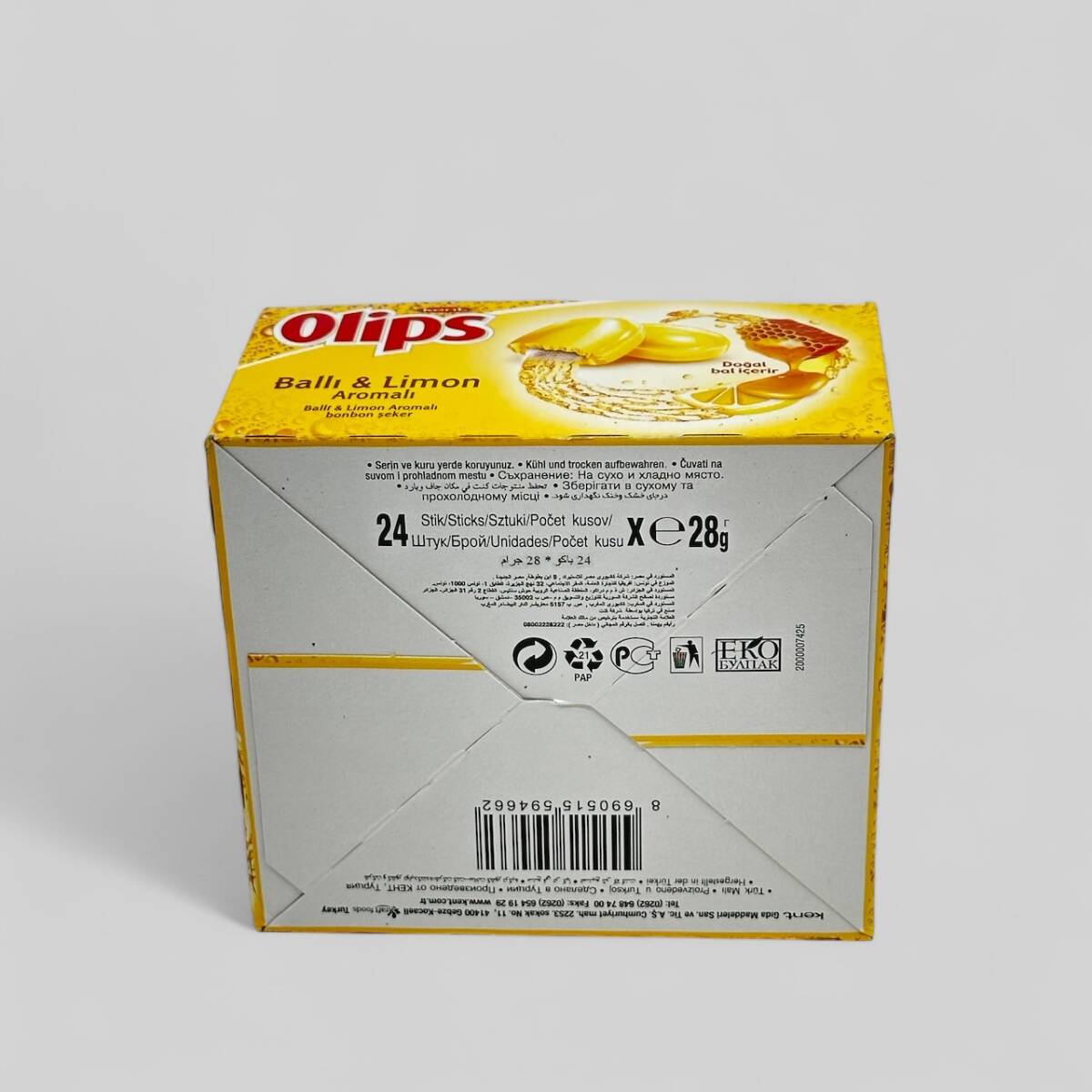 Olips (Kent) Ballı Limon Aromalı Bonbon Şeker AOB4336 - 6