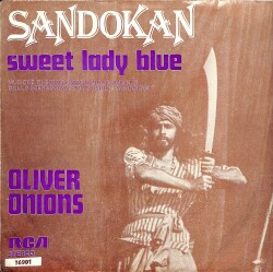 Oliver Onions- Sweet Lady Blue Sandokan *PLAK KABI* (Dönem Baskı) PLK12243 - 1