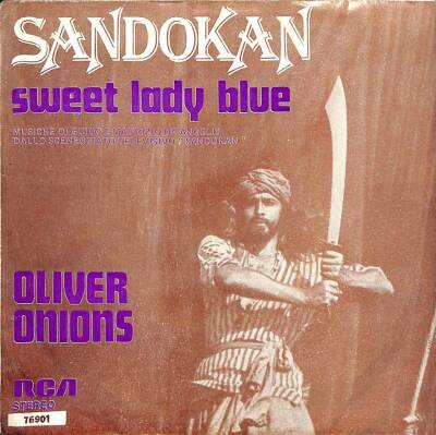 Oliver Onions- Sweet Lady Blue Sandokan *PLAK KABI* (Dönem Baskı) PLK12243 - 1