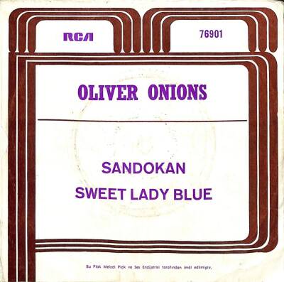 Oliver Onions- Sweet Lady Blue Sandokan *PLAK KABI* (Dönem Baskı) PLK12243 - 2