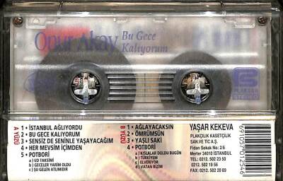 Onur Akay *Bu Gece Kalıyorum * Kaset KST18402 - 2