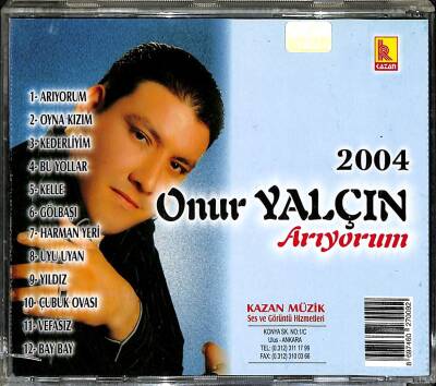 Onur Yalçın - Arıyorum (Sazlı Sözlü Oyun Havaları) CD Müzik CD2777 - 2