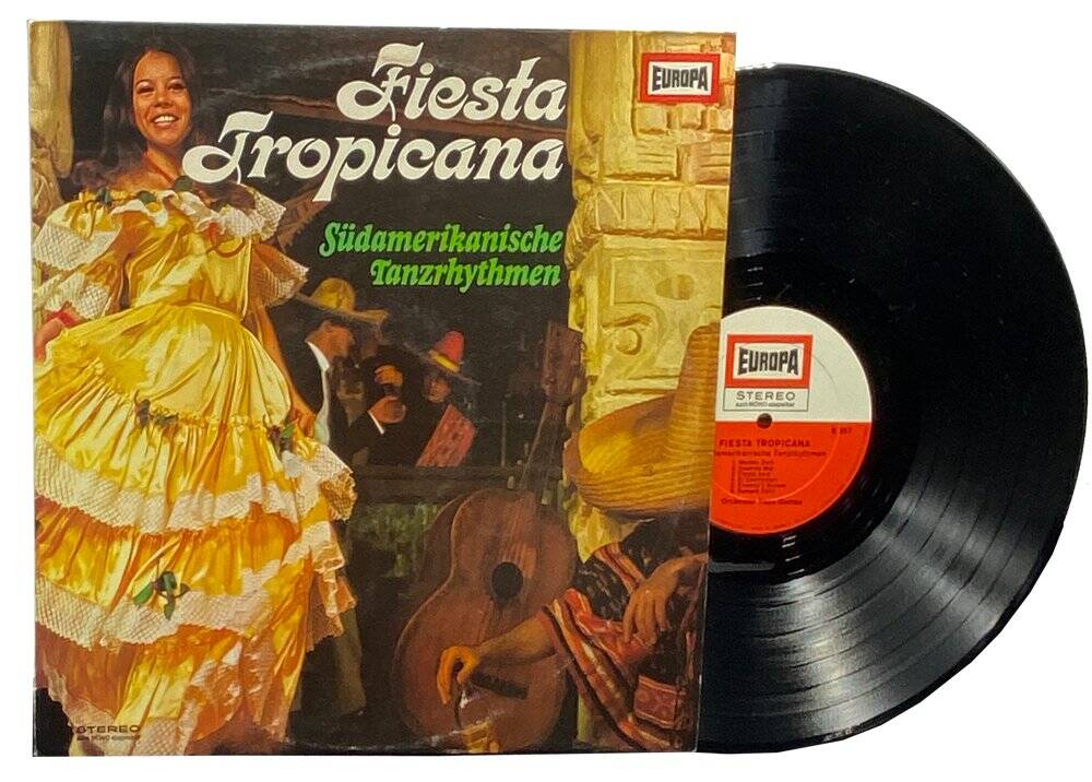 Orchester Paco Gomez (1969) – Fiesta Tropicana - Südamerikanische Tanzrhythmen LP Plak (109) PLK12574 - 1