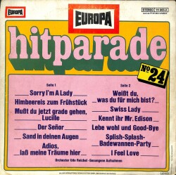 Orchester Udo Reichel – 1977 Europa Hitparade 24 LP (109) PLK17611 - 2