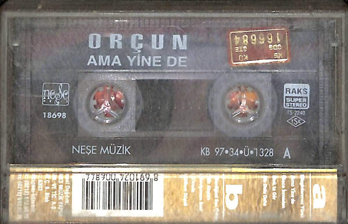 Orçun - Ama Yine De Kaset (Bordo Bandrol - İkinci El) KST27439 - 2