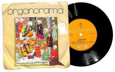 Organorama - Saba Ayini 1.Saba Makamında Taksim 2.Saba Peşrevi, Saba Ayini 1 ve 2. Selamlar 3. Segah Taksim 4.Niyaz İlahileri Mini LP Plak (108) PLK20643 - 1