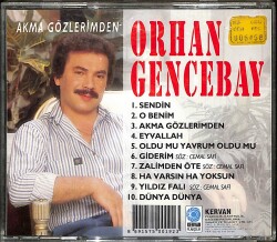 Orhan Gencebay - Akma Gözlerimden CD - Dönem Baskı 