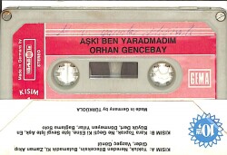 Orhan Gencebay - Aşkı Ben Yaratmadım (1371 Türküola Alman Baskı) Kaset (İkinci El) KST26567 - 2