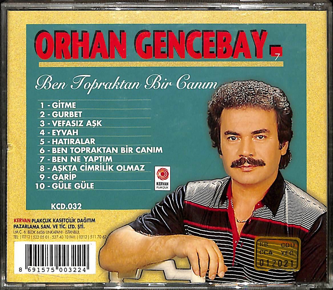 Orhan Gencebay - Ben Topraktan Bir Canım CD - Dönem Baskı 