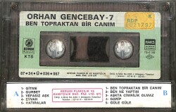 Orhan Gencebay - Ben Topraktan Bir Canım (Sarı Bandrol - İkinci El) Kaset 